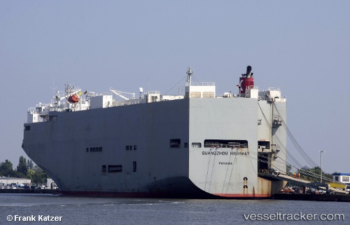 vessel Guangzou Highway IMO: 9294367, Vehicles Carrier
