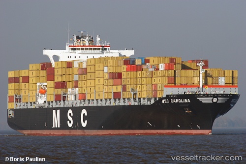 vessel Msc Carolina IMO: 9295397, Container Ship
