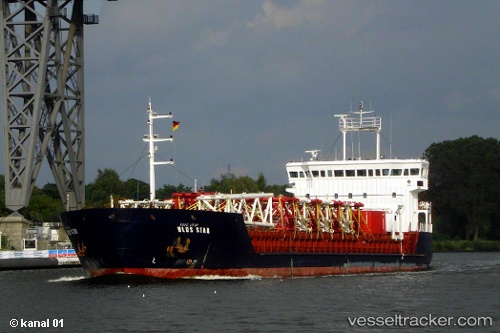 vessel 'MONT  BLANC  A' IMO: 9297125, 