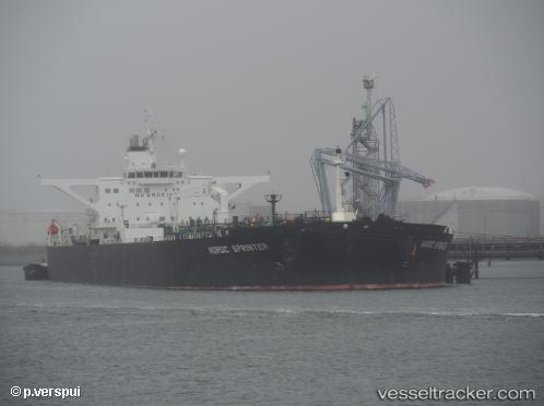 vessel Nordic Sprinter IMO: 9297503, Crude Oil Tanker
