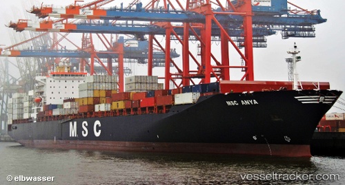 vessel Msc Anya IMO: 9297864, Container Ship
