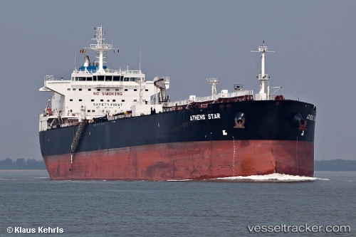 vessel Athens Star IMO: 9298313, Crude Oil Tanker
