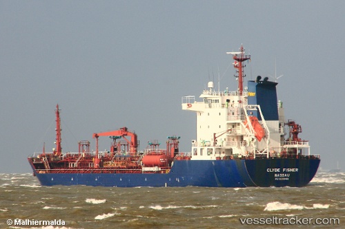 vessel Clyde Fisher IMO: 9298416, Chemical Oil Products Tanker
