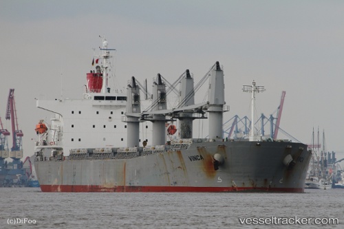 vessel Mv Vinca IMO: 9298557, Bulk Carrier
