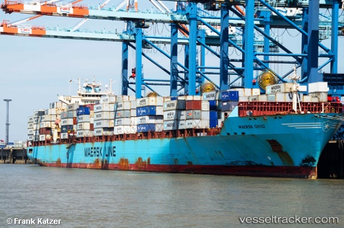 vessel Maersk Ohio IMO: 9298698, Container Ship

