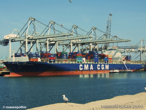 vessel 'CMA CGM NABUCCO' IMO: 9299630, 