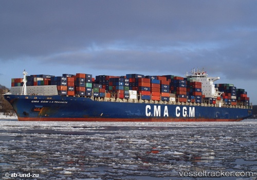 vessel Cma Cgm La Traviata IMO: 9299795, Container Ship
