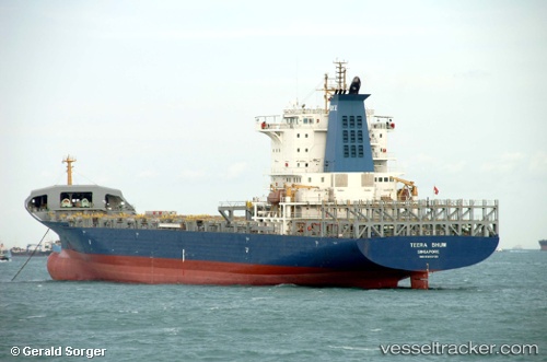 vessel Teera Bhum IMO: 9300130, Container Ship
