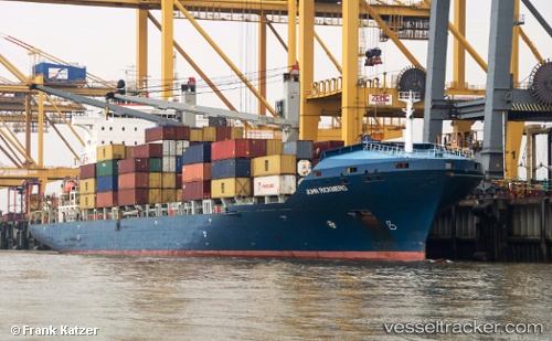 vessel John IMO: 9300154, Container Ship
