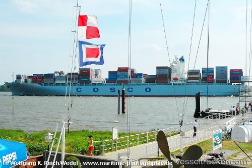 vessel Tian Shun He IMO: 9300312, Container Ship
