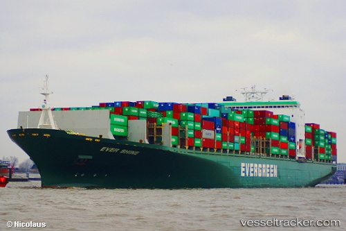 vessel Ever Shine IMO: 9300386, Container Ship
