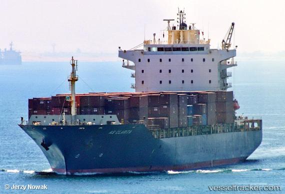 vessel As Clarita IMO: 9300972, Container Ship
