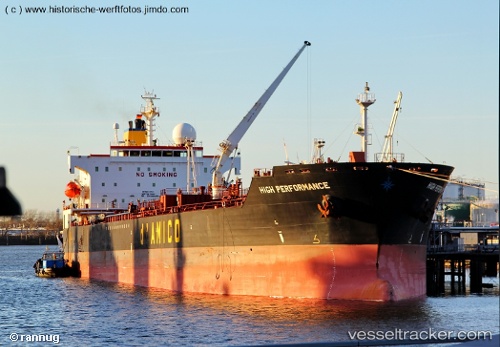 vessel High Performance IMO: 9301005, Chemical Oil Products Tanker
