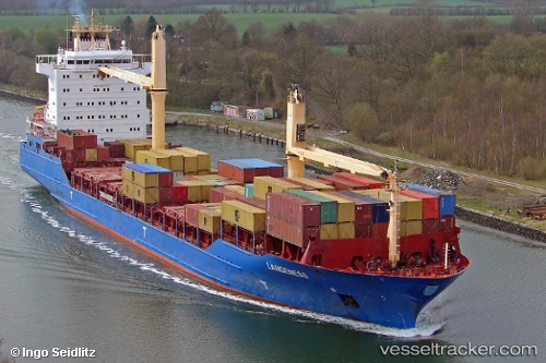 vessel Langeness IMO: 9301134, Container Ship
