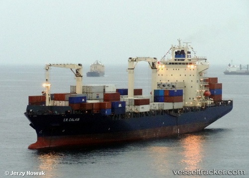 vessel BOMAR CALAIS IMO: 9301445, Container Ship