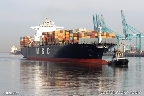vessel MSC PARIS IMO: 9301483, Container Ship