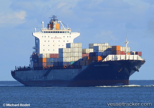 vessel Seaspan Jakarta IMO: 9301794, Container Ship
