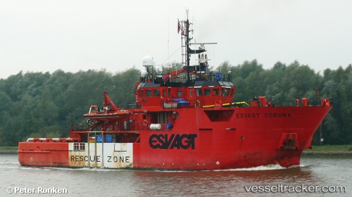 vessel Esvagt Corona IMO: 9302035, Standby Safety Vessel

