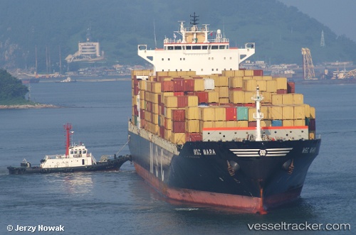 vessel Sc Mara IMO: 9302578, Container Ship
