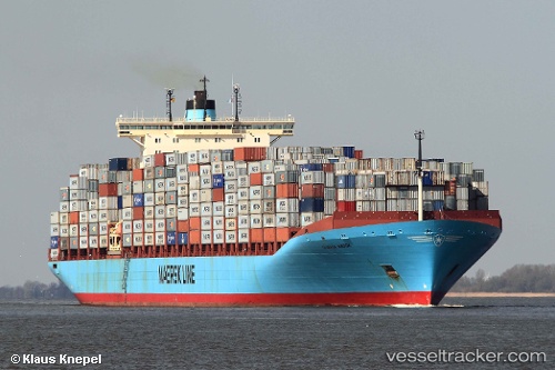 vessel Gunvor Maersk IMO: 9302891, Container Ship
