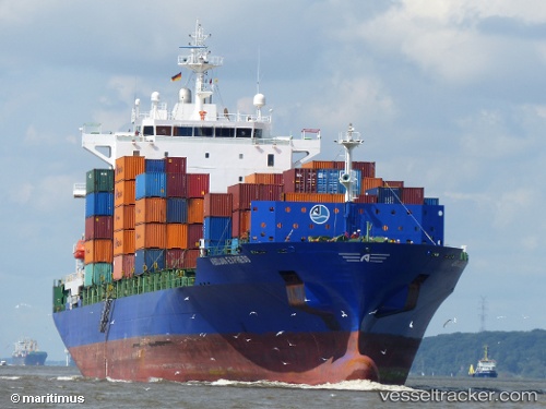 vessel Abidjan Express IMO: 9303807, Container Ship
