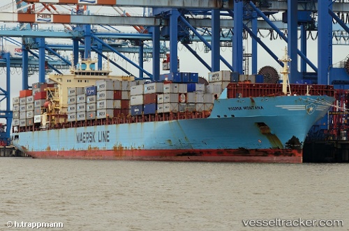 vessel Maersk Montana IMO: 9305312, Container Ship
