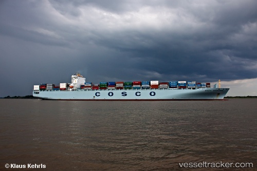 vessel Cosco Guangzhou IMO: 9305570, Container Ship
