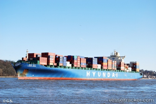 vessel Hyundai Busan IMO: 9305659, Container Ship
