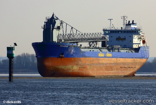 vessel Sandnes IMO: 9306029, Self Discharging Bulk Carrier
