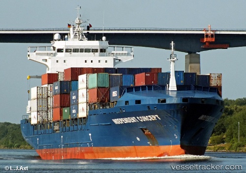 vessel Contship Sea IMO: 9306213, Container Ship
