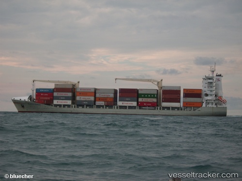vessel MSC Andrea F IMO: 9306275, Container Ship