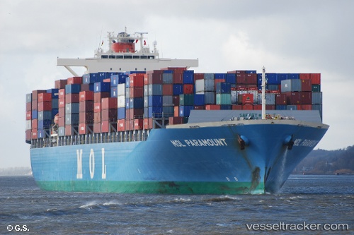 vessel Mol Paramount IMO: 9307059, Container Ship
