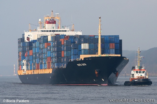 vessel M. V. Kota Kaya IMO: 9307401, Container Ship
