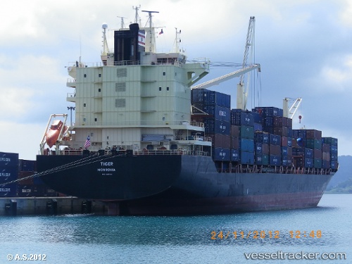vessel Tiger IMO: 9307841, Container Ship
