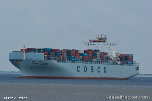 vessel Cosco Beijing IMO: 9308508, Container Ship
