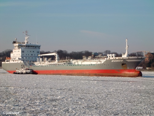 vessel Evinco IMO: 9308546, Chemical Oil Products Tanker
