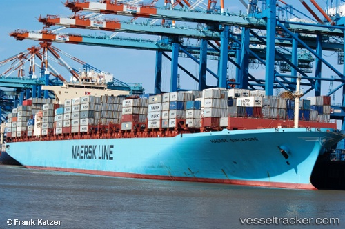 vessel Maersk Singapore IMO: 9308649, Container Ship
