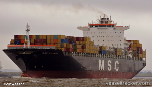 vessel Msc Silvana IMO: 9309459, Container Ship
