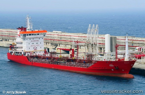 vessel Tingis IMO: 9310197, Chemical Oil Products Tanker
