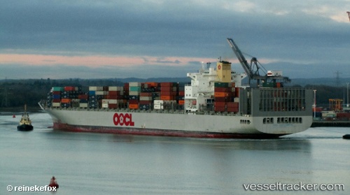 vessel Oocl Southampton IMO: 9310240, Container Ship
