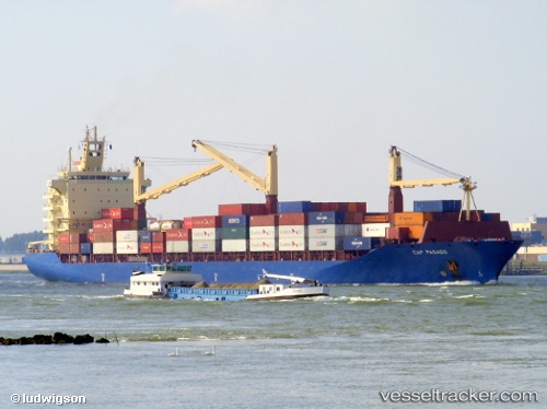 vessel As Christiana IMO: 9311799, Container Ship
