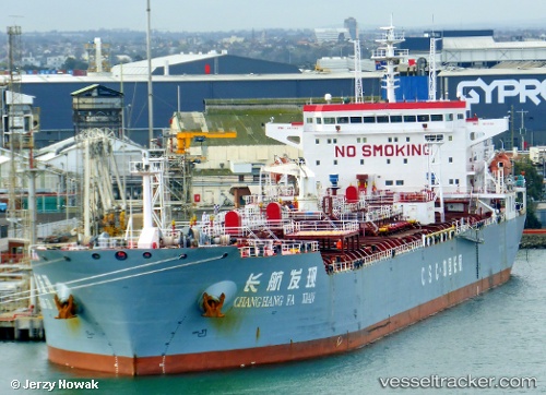 vessel Chang Hang Fa Xian IMO: 9313163, Oil Products Tanker
