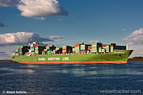 vessel Cscl Zeebrugge IMO: 9314234, Container Ship
