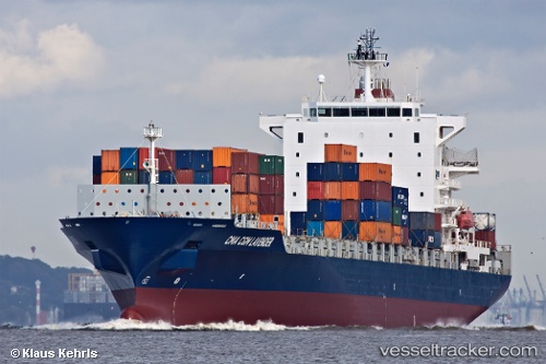 vessel E.r. Montpellier IMO: 9314973, Container Ship
