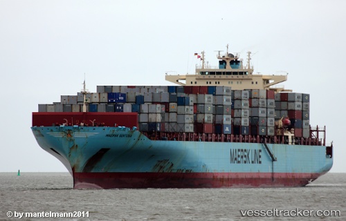 vessel Maersk Sentosa IMO: 9315202, Container Ship
