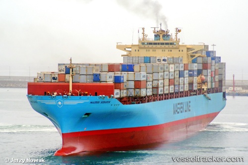 vessel Maersk Sebarok IMO: 9315238, Container Ship
