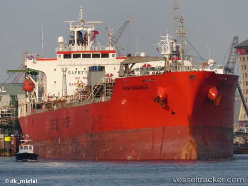 vessel Bow Engineer IMO: 9317860, Chemical Oil Products Tanker
