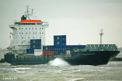 vessel Adilia 1 IMO: 9318761, Container Ship