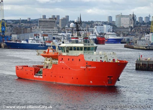 vessel Grampian Conqueror IMO: 9319234, Standby Safety Vessel
