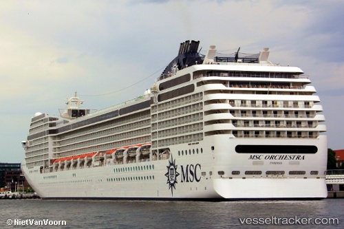 vessel Msc Orchestra IMO: 9320099, Cruise Ship

